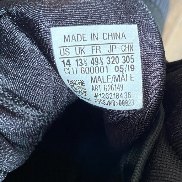 Adidas James Harden B/E 3 Basketball High Tops, size 14 - Picture 7 of 9